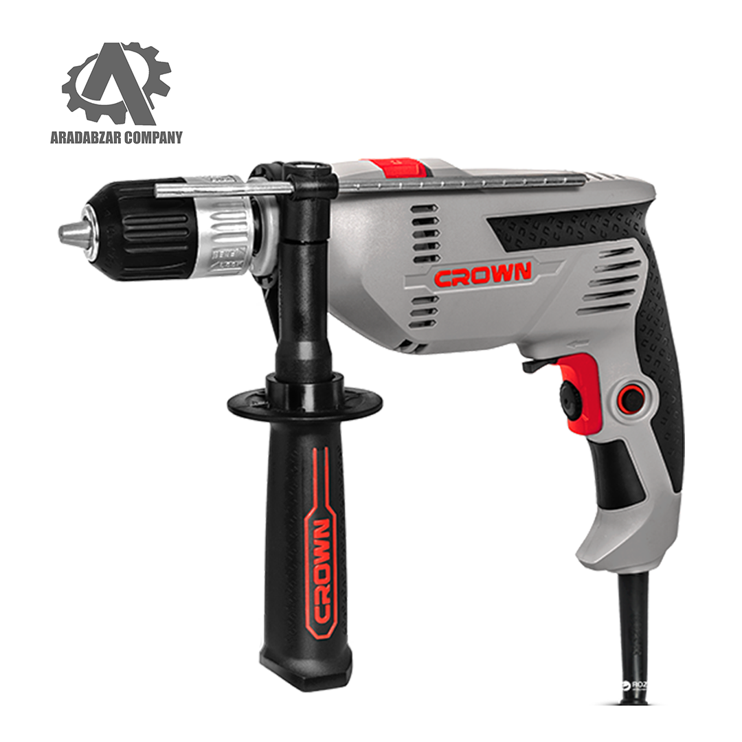 10128 دریل 600 وات کرون "سه نظام آچاری" CT10128 - تصویر 1