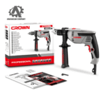 دریل 600 وات کرون "سه نظام آچاری"  CT10128 - تصویر 2