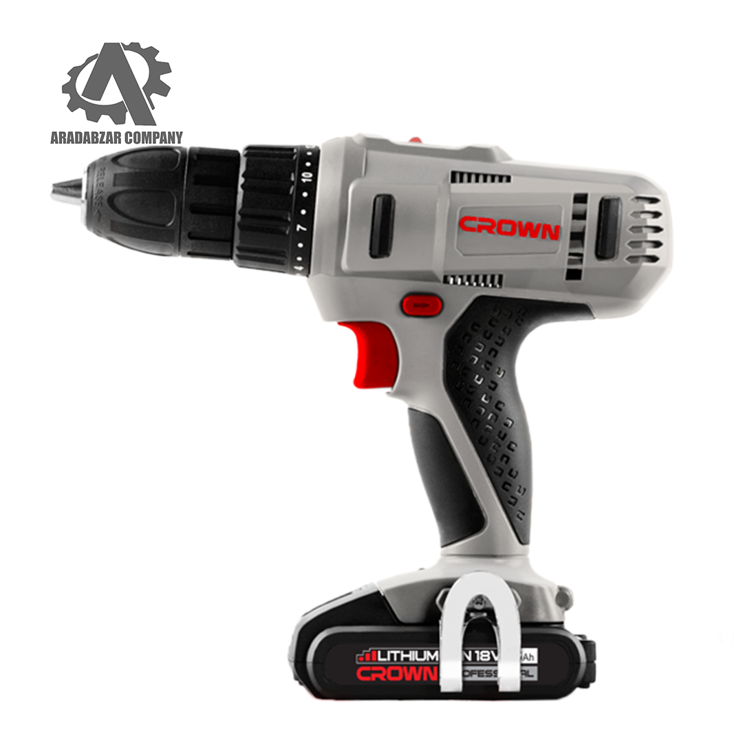 21056 5 دریل شارژی کرون 13 میلیمتر 18 ولت CT21056 - تصویر 1