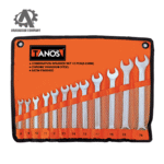 آچار یکسر رینگ کیفی 12 عددی تانوس