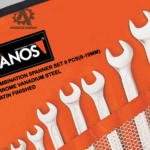 آچار یکسر رینگ کیفی 8 عددی تانوس - تصویر 3