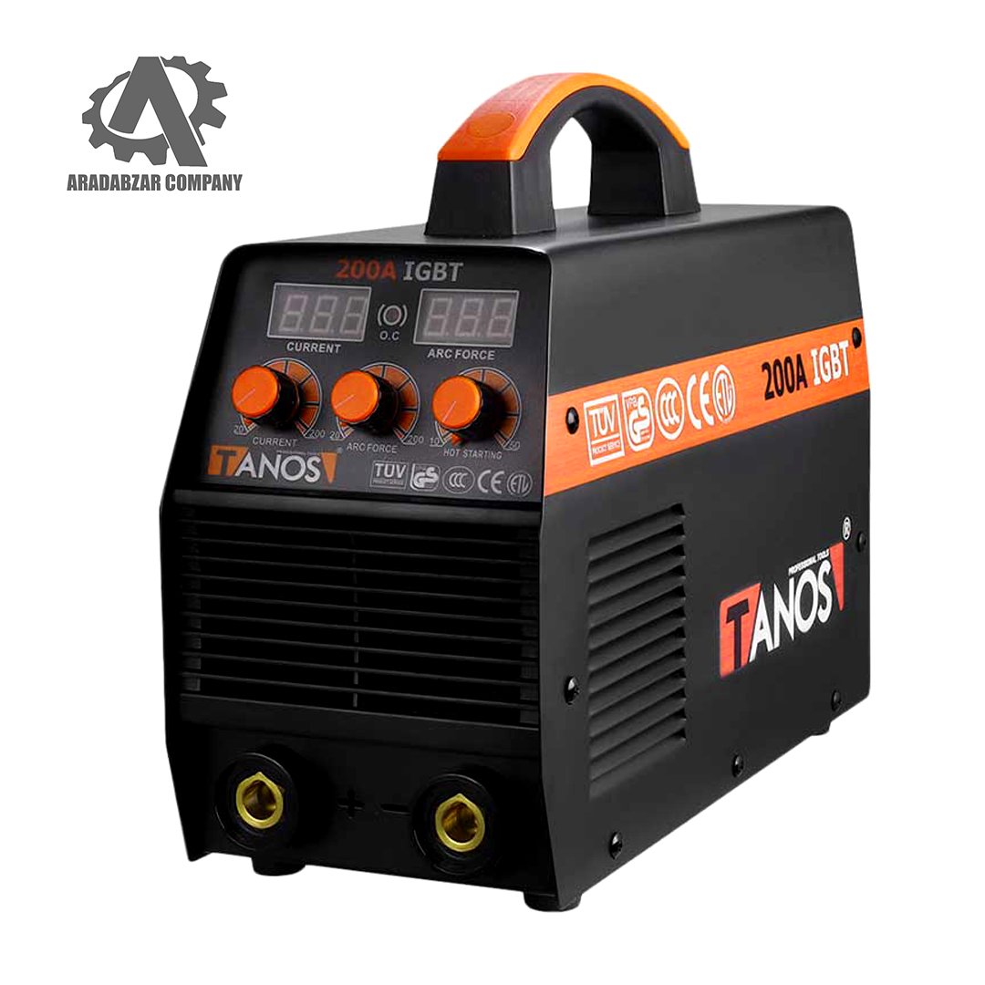 اینورتر 200 تانوس دستگاه جوش اینورتر 200 آمپر تانوس - تصویر 1