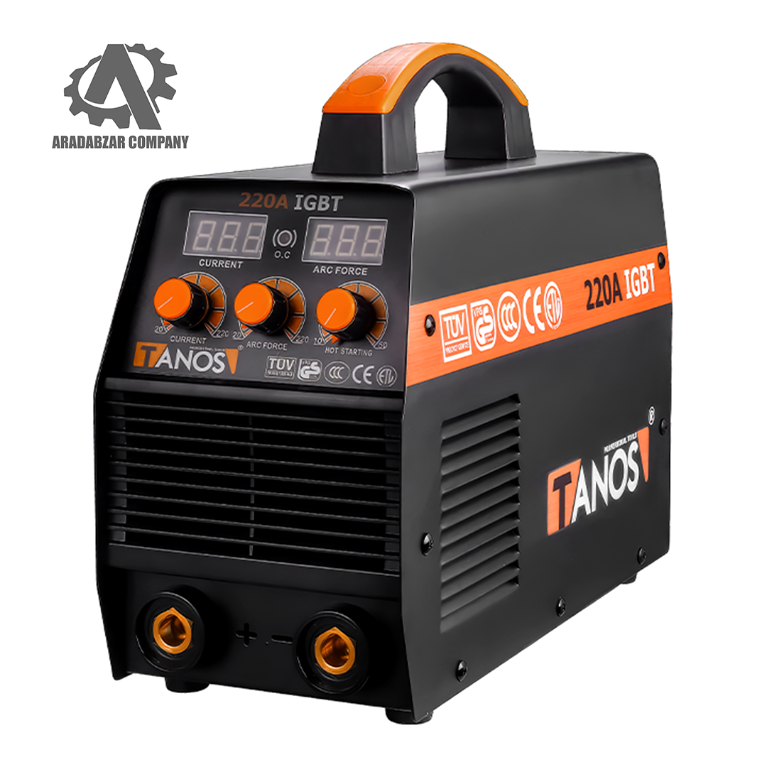 اینورتر 220 تانوس دستگاه جوش اینورتر 220 آمپر تانوس - تصویر 1
