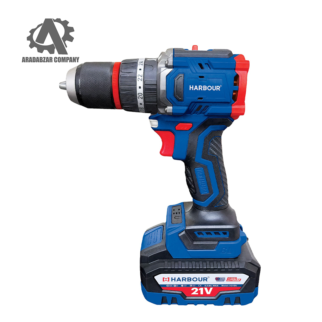 دریل پیچ گوشتی شارژی 21 ولت براشلس دریل پیچ گوشتی شارژی 21 ولت براشلس