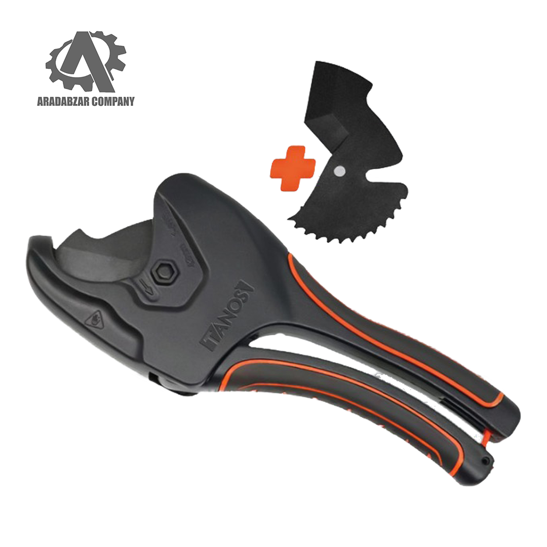 مشکی تانوس pvc ساخت ایران قیچی لوله pvc "مشکی" تانوس - تصویر 1