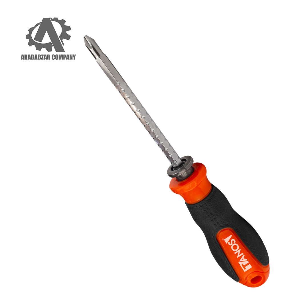 پیچ گوشتی و چهارسو دو طرفه 6 میلیمتر پیچ گوشتی و چهارسو 6 میلیمتر تانوس - تصویر 1