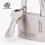 قفل آویز استیل سانکس - تصویر 2