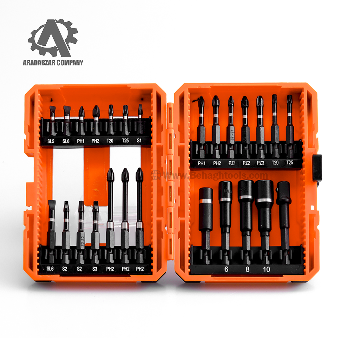 ست بیت لوین 26 پارچه ست بکس و سرپیچ گوشتی لوین "26 پارچه" - تصویر 1